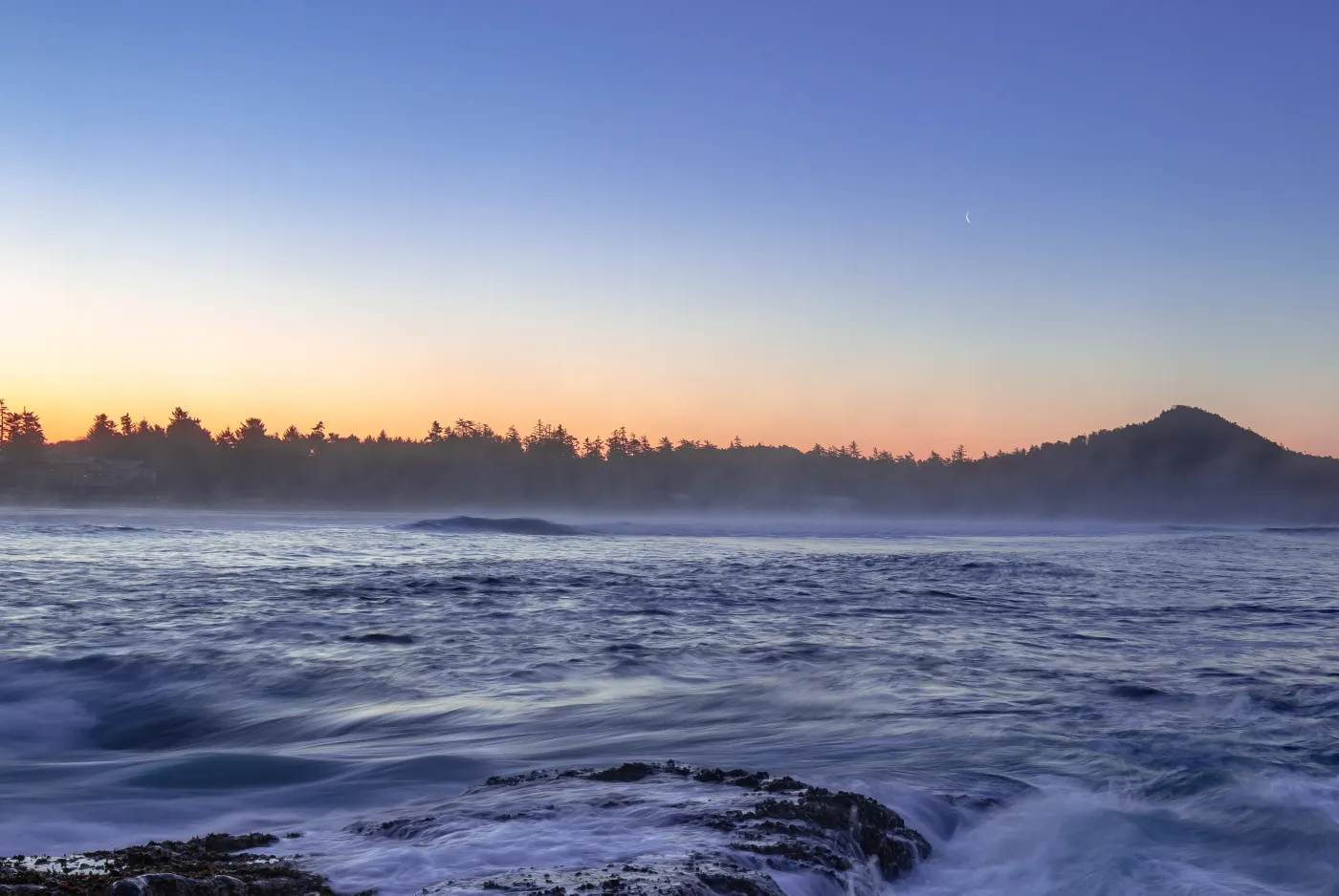 The power of the ocean in Tofino